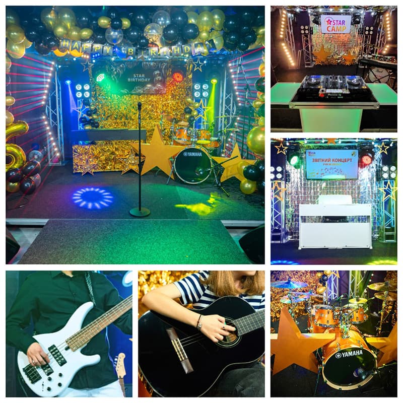 Аренда музыкальных инструментов, света и звука в г. Днепр